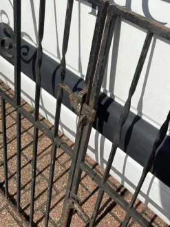 Online Pamono Cast Iron Driveway Gates, Set of 2