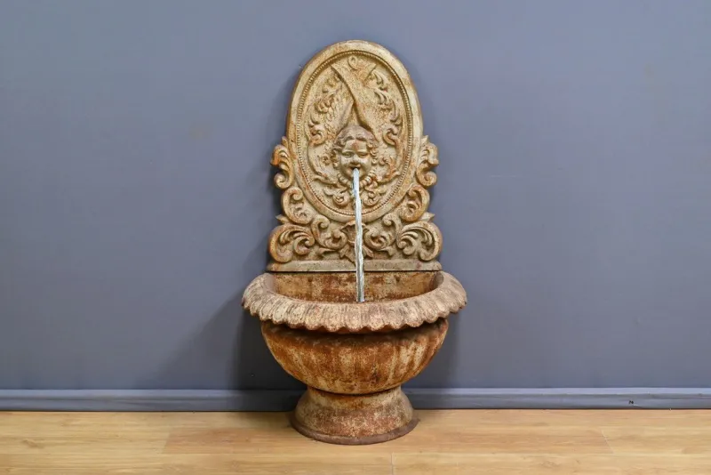 Discount Pamono Cast Iron Fountain, 1900s