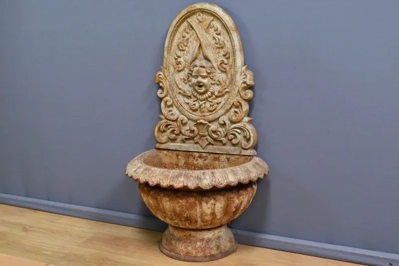 Discount Pamono Cast Iron Fountain, 1900s