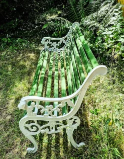 Sale Pamono Cast Iron Garden Bench, 1920s