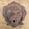 Hot Pamono Cast Iron Gargoyle Lion Fountain Water Ornament