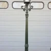 Pamono Cast Iron Lamp Post Romantica with Square Cast Iron Lantern> Garden Lighting