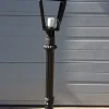 Clearance Pamono Cast Iron Lamp Post with Square Cast Iron Lantern