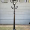 Best Pamono Cast Iron Lamp with Cast Iron Lantern