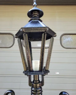 Best Pamono Cast Iron Lamp with Cast Iron Lantern