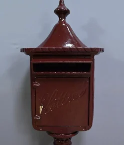 Discount Pamono Cast Iron Mailbox, 20th Century