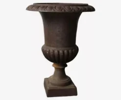 Pamono Cast Iron Urn Planter Campana, France> Garden Accessories