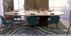 Pamono Castanheiro Dining Table by Alma de Luce><noscript><img width=