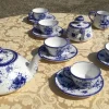 Pamono Castelli Artistic Ceramic Service, Set of 17> Coffee & Tea Service