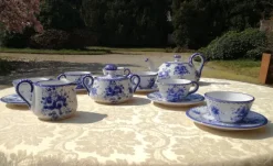 Pamono Castelli Artistic Ceramic Service, Set of 17><noscript><img width=