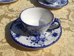 Pamono Castelli Artistic Ceramic Service, Set of 17><noscript><img width=