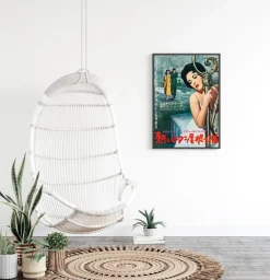 Pamono Cat on a Hot Tin Roof Original Vintage Movie Poster, Japanese, 1959><noscript><img width=