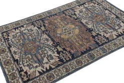 Discount Pamono Caucasian Rug with Geometric Patterns from R&K Principal Jahanshah Nazmiyal