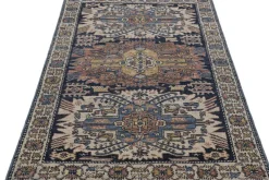 Discount Pamono Caucasian Rug with Geometric Patterns from R&K Principal Jahanshah Nazmiyal