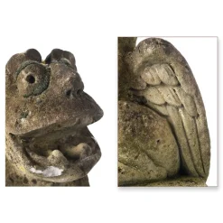 Outlet Pamono Cement Gargoyle Sculpture
