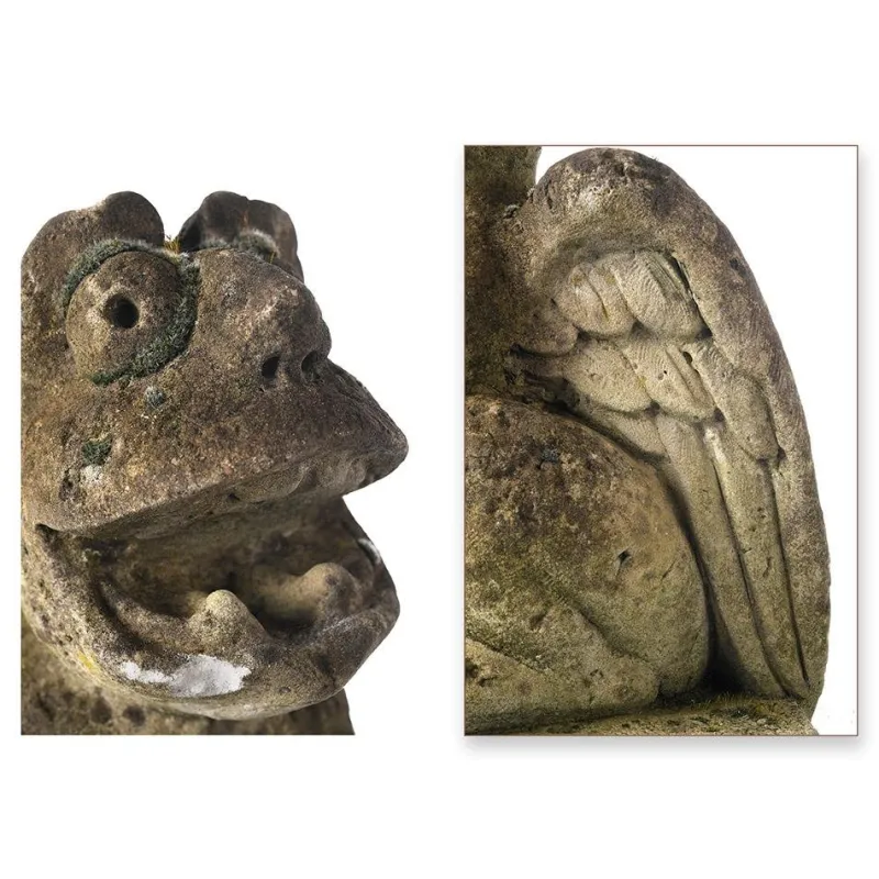 Outlet Pamono Cement Gargoyle Sculpture