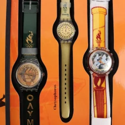 Pamono Centennial Olympic Games Collection Box Honour & Glory from The Swatch, Set of 6><noscript><img width=
