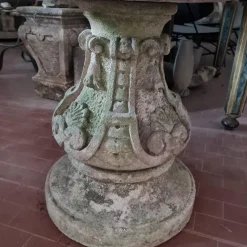 Pamono Central Fountain in Vicenza Stone, 1930s><noscript><img width=