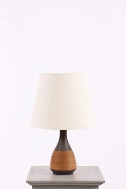 Pamono Ceramic and Rope Table Lamp by Einar Johansen, Denmark, 1960s> Table Lamps