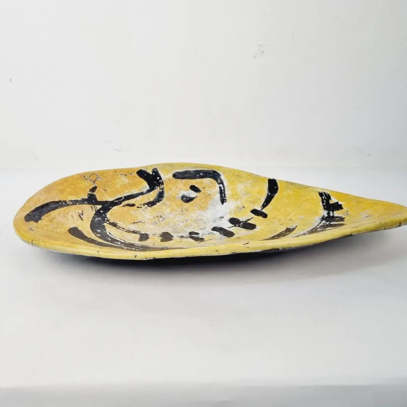 Online Pamono Ceramic Bowl with Bird Decor, 1960s