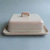 Best Pamono Ceramic Butter Dish by Martha Katzer for Karlsruher Majolika, 1942