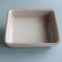 Best Pamono Ceramic Butter Dish by Martha Katzer for Karlsruher Majolika, 1942