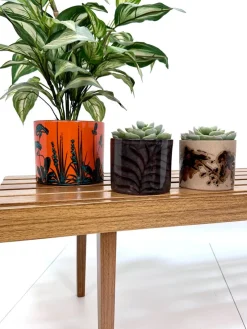 Online Pamono Ceramic Cachepots or Planters from Scheurich and Marei, Germany 1960s, Set of 3