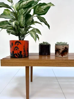 Online Pamono Ceramic Cachepots or Planters from Scheurich and Marei, Germany 1960s, Set of 3