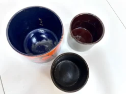 Online Pamono Ceramic Cachepots or Planters from Scheurich and Marei, Germany 1960s, Set of 3