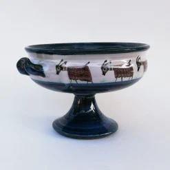 Clearance Pamono Ceramic Centerpiece by Vincenzo Pinto for Vincenzo Pinto Vietri, 1930s