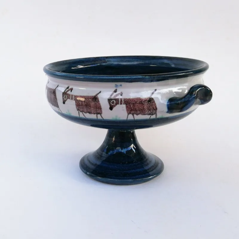 Clearance Pamono Ceramic Centerpiece by Vincenzo Pinto for Vincenzo Pinto Vietri, 1930s