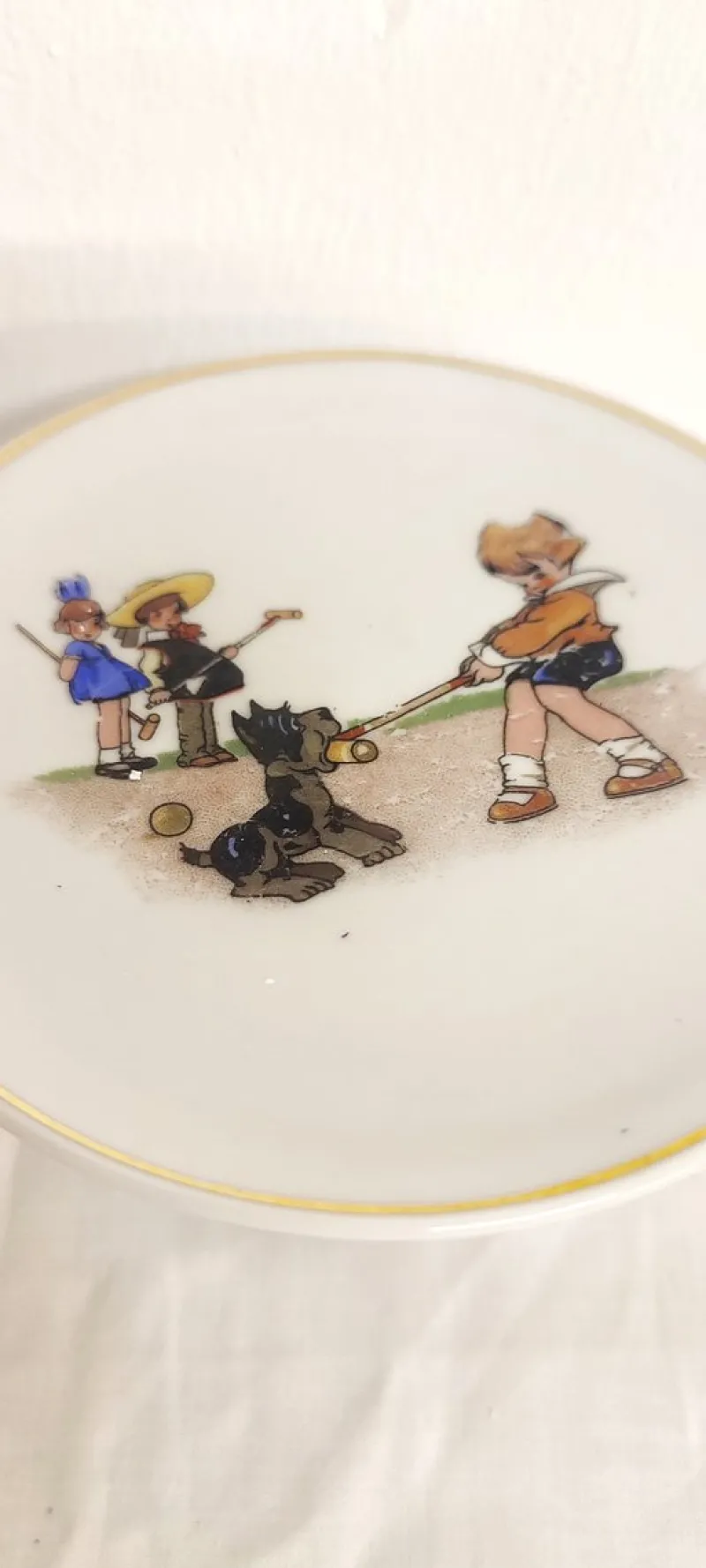 Online Pamono Ceramic Childrens Dishes, Spain, 1970s, Set of 36