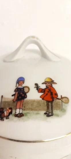 Online Pamono Ceramic Childrens Dishes, Spain, 1970s, Set of 36