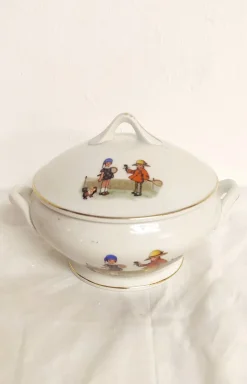 Online Pamono Ceramic Childrens Dishes, Spain, 1970s, Set of 36