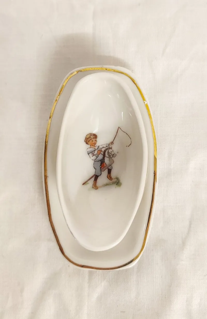 Online Pamono Ceramic Childrens Dishes, Spain, 1970s, Set of 36