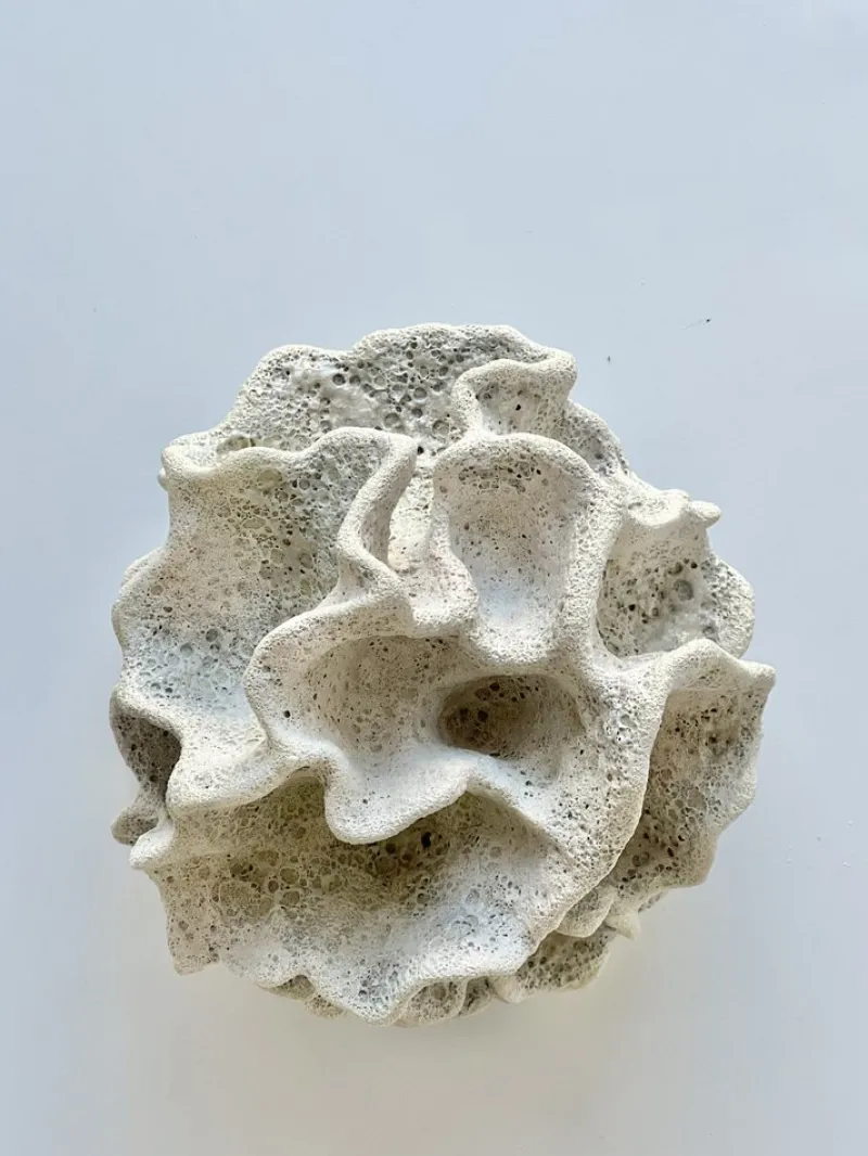 Pamono Ceramic Coral Sculpture by N'atelier Ceramics> Decorative Objects