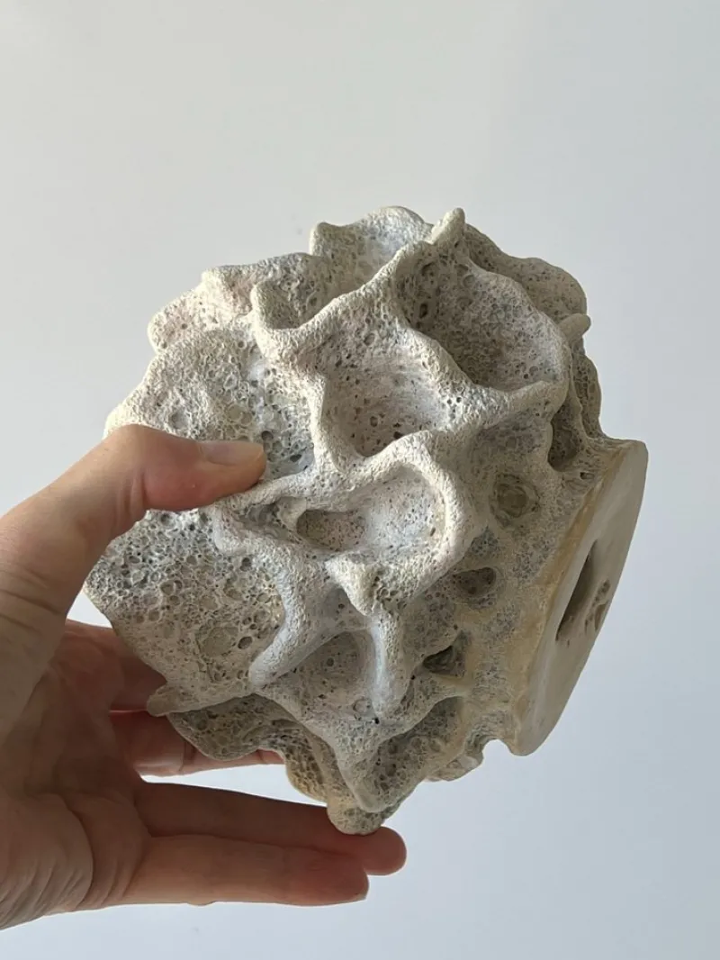 Pamono Ceramic Coral Sculpture by N'atelier Ceramics> Decorative Objects