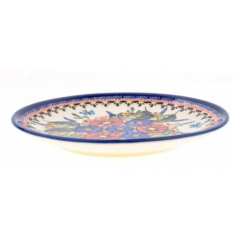 Pamono Ceramic Dessert Plate by Ceramika Boleslawiec, Set of 4> Decorative Plates