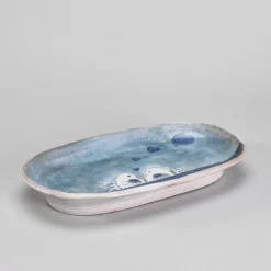 Pamono Ceramic Dish by Robert and Jean Cloutier, 1960s> Dinnerware Accessories