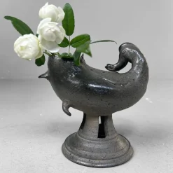 Pamono Ceramic Duck Vase Japan, 1950s><noscript><img width=