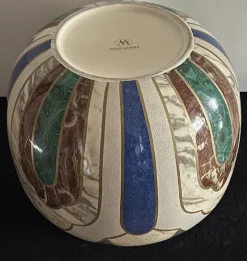 Pamono Ceramic Flower Planter by Paolo Marioni><noscript><img width=