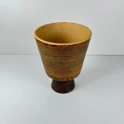 Pamono Ceramic Flowerpot, 1970s> Planters And Jardiniere