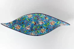 Pamono Ceramic Fruit Platter from Faïenceries et Emaux de Longwy, 1950s> Serving Dishes