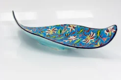 Pamono Ceramic Fruit Platter from Faïenceries et Emaux de Longwy, 1950s><noscript><img width=