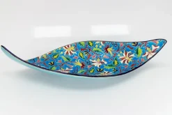 Pamono Ceramic Fruit Platter from Faïenceries et Emaux de Longwy, 1950s><noscript><img width=