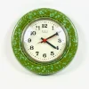 Pamono Ceramic Kitchen Wall Clock from Weimar, 1960s> Clocks