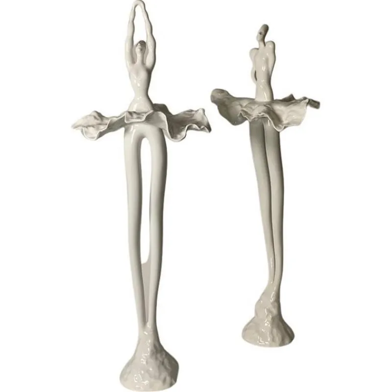 Hot Pamono Ceramic Maria A and Maria B Sculptures by Bertozzi & Cason for Imolarte, Set of 2