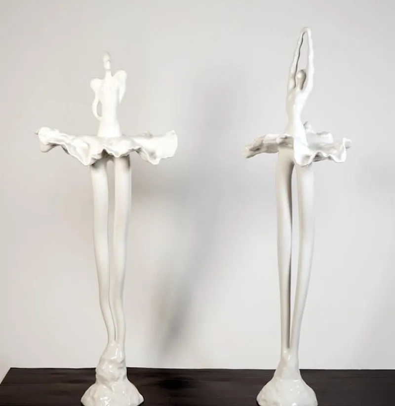 Hot Pamono Ceramic Maria A and Maria B Sculptures by Bertozzi & Cason for Imolarte, Set of 2