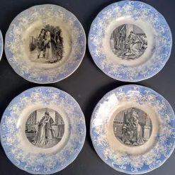 Outlet Pamono Ceramic Plates from Villeroy and Boch Wallerfangen, Set of 6