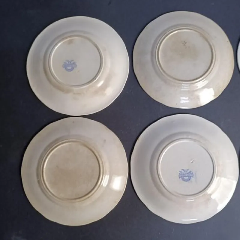 Outlet Pamono Ceramic Plates from Villeroy and Boch Wallerfangen, Set of 6